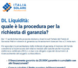 DL Liquidità: quale è la procedura per la richiesta di garanzia?