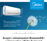 Climatizzatori Midea: scopri i vantaggi della tecnologia BreezeleSS+ 2