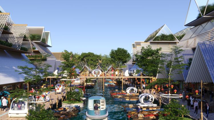 La vita sull’acqua nell'ambito del progetto BiodiverCity a Penang, in Malesia 