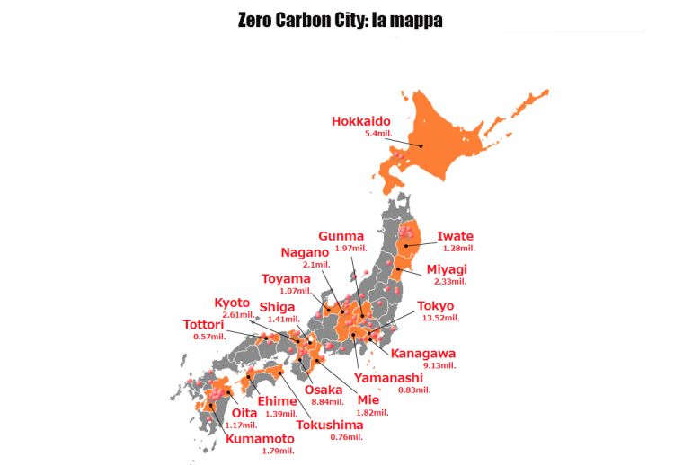 Zero Carbon City: il piano di Tokyo e di altre 101 città del Giappone