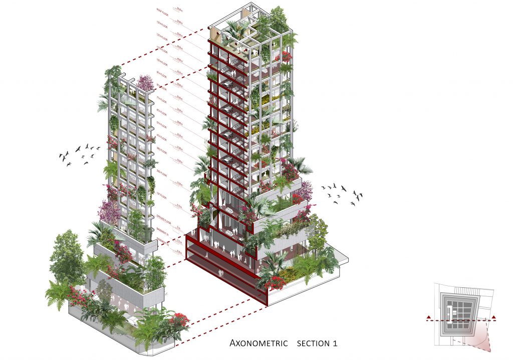 MM residential building a Beirut