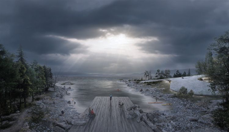 Progetto per la riqualificazione dei Docks di Bergen in Norvegia