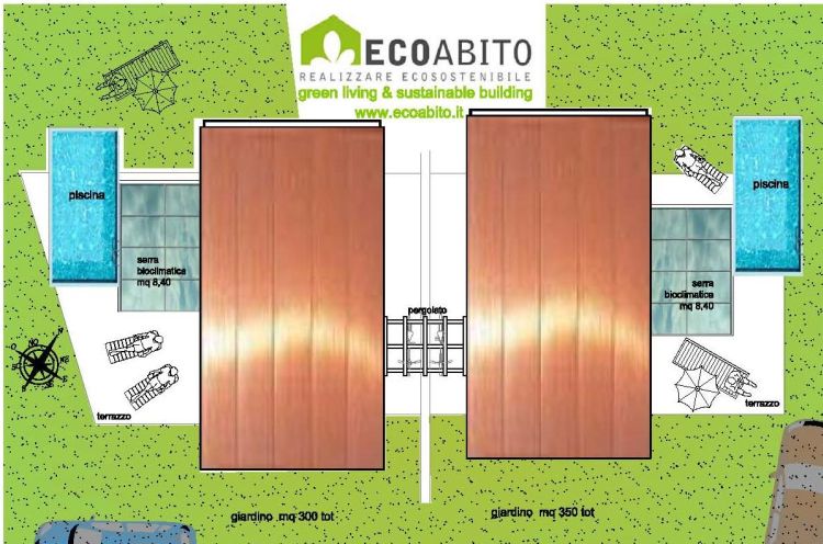 Pianta Ecoabito Houses, primo progetto vincitore del Concorso di Idee Viessmann 2019