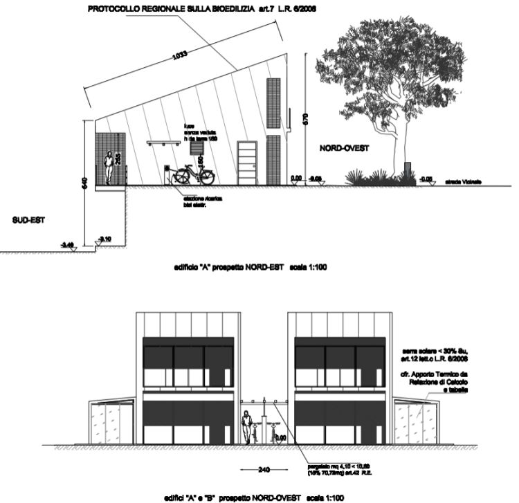 Prospetti Ecoabito Houses, primo progetto vincitore del Concorso di Idee Viessmann 2019