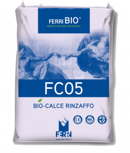 FC05, di Ferri, è una malta eco-compatibile di calce naturale