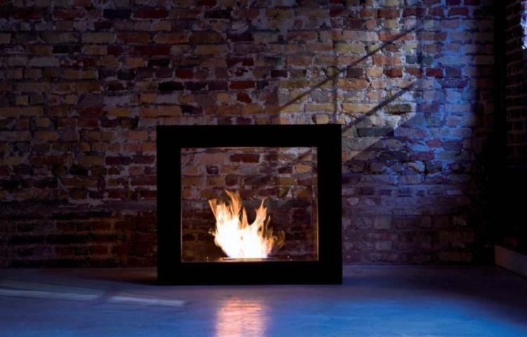 ARCH di AFIRE Design è un camino bifacciale a etanolo