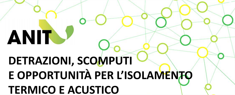 Detrazioni, scomputi e opportunità per l'isolamento termico e acustico