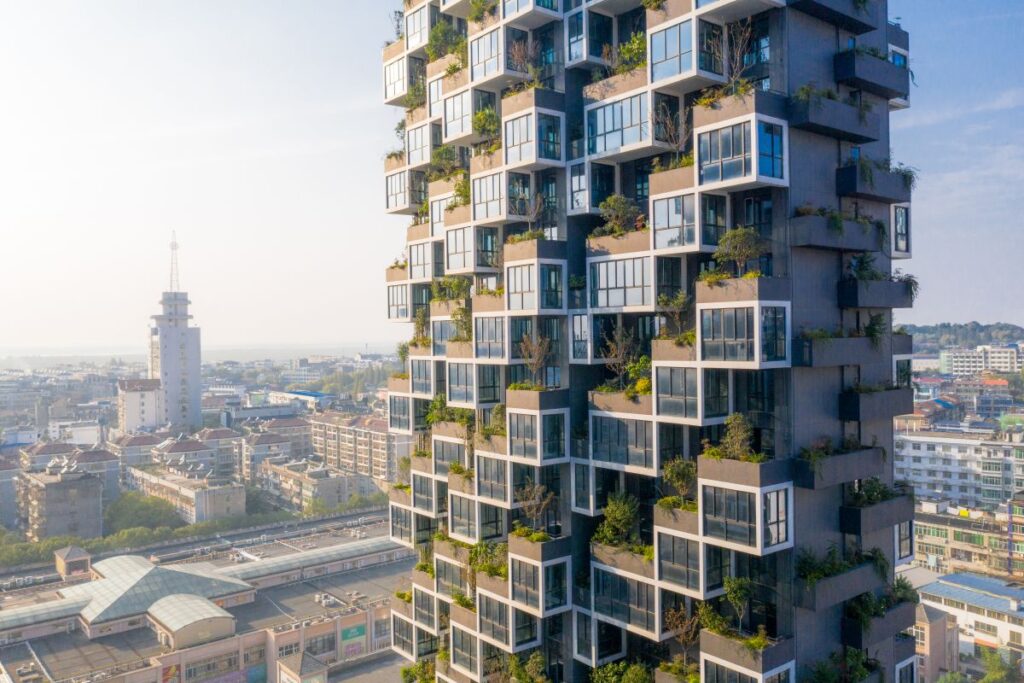 complesso Easyhome Huanggang Vertical Forest City, primo Bosco Verticale realizzato in Cina a Huanggang
