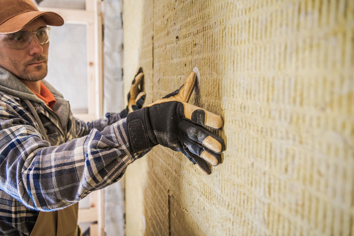 Cappotto termico interno per l'isolamento dell'edificio