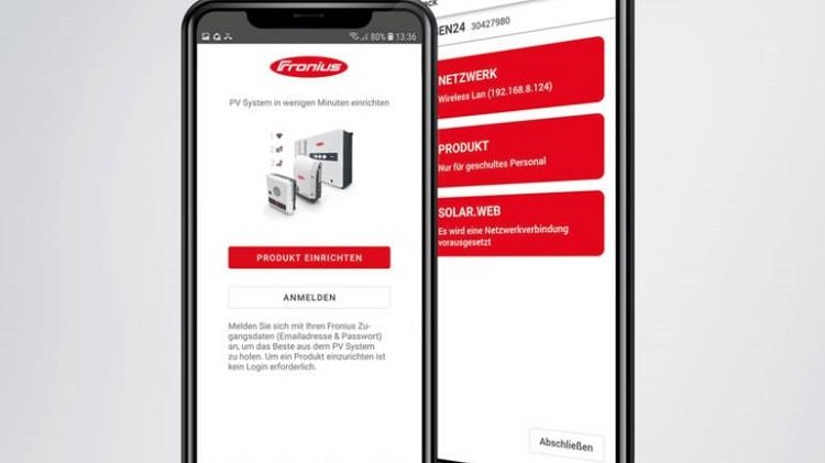 Fronius Solar.start App