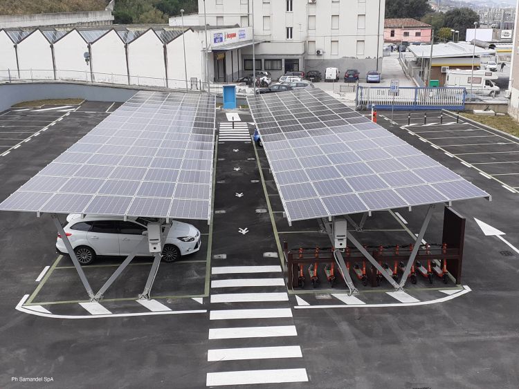 L'evoluzione dell'e-mobility nel parcheggio di Ancona passa anche da FuturaSun