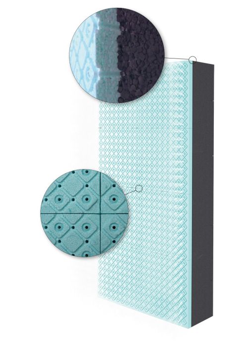 EPS RESPHIRA pannello microforato di Fassa per isolamento termico a cappotto