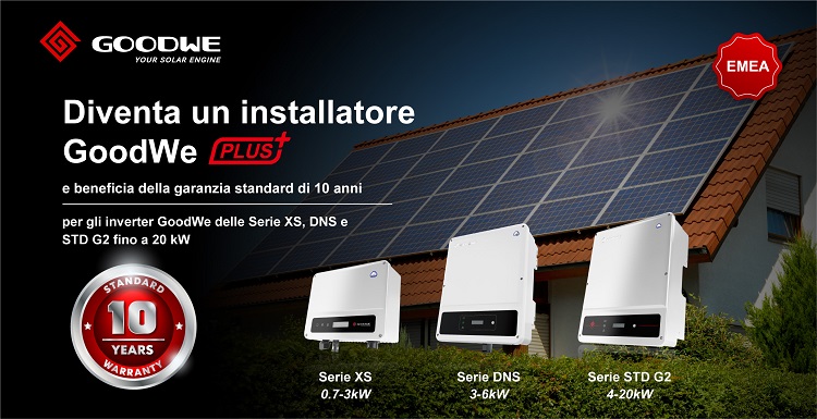 GoodWe al fianco degli installatori con GoodWe PLUS+ in EMEA