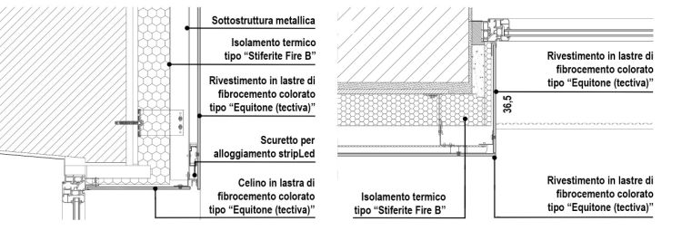 Il pacchetto di facciata della nuova sede dell’ASM di Vercelli 