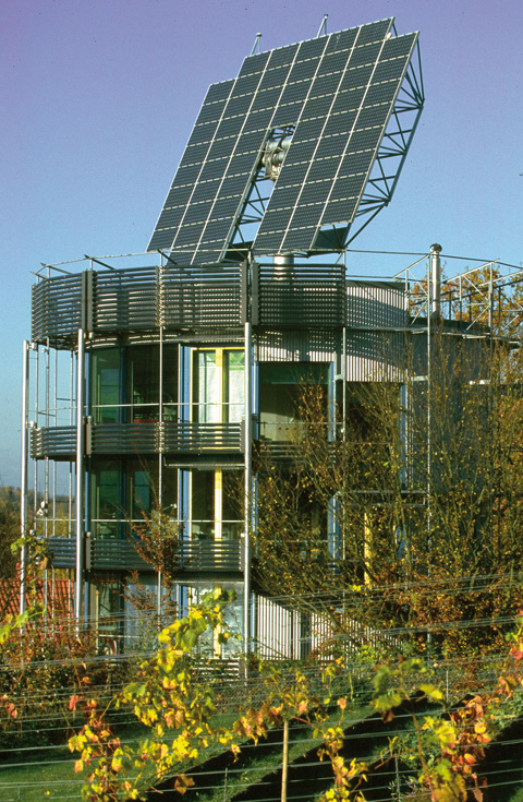 Edificio NZEB Heliotrope in Germania