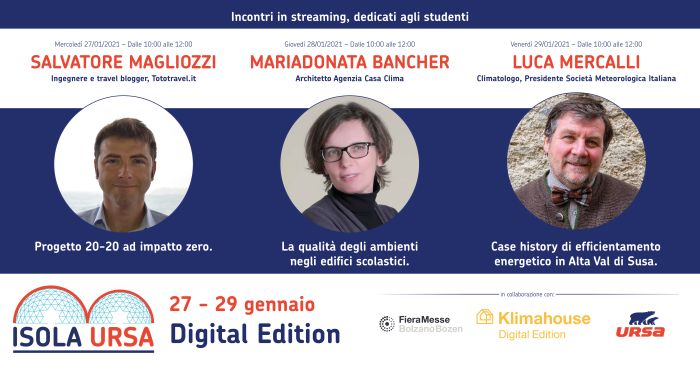 Isola Ursa 2021, incontri per gli studenti