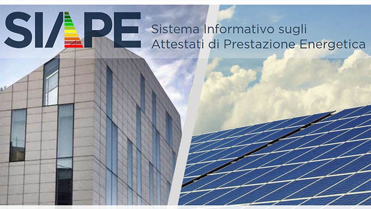 SIAPE: il Sistema Informativo sugli Attestati di Prestazione Energetica