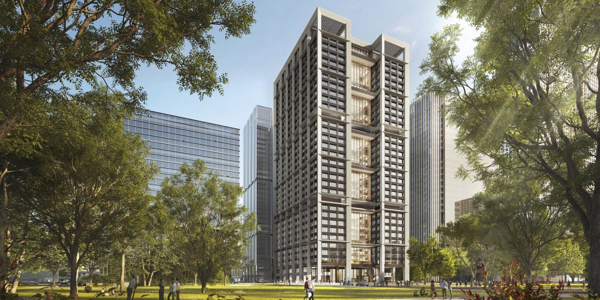 Edificio NZEB torre Z6 a Pechino, Cina