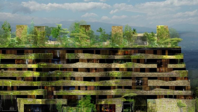 Aquarela: il complesso residenziale green in Ecuador