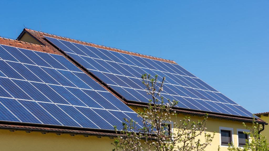 Fotovoltaico su tetto residenziale 
