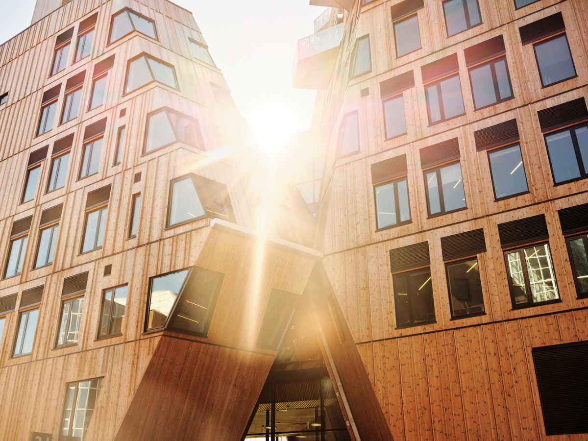Edificio Nzeb: Vertikal Nydalen a Oslo, in Norvegia
