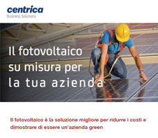 Il fotovoltaico su misura per la tua azienda