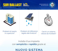 Problemi durante l’installazione di un impianto FV? Risolvili con Sun Ballast