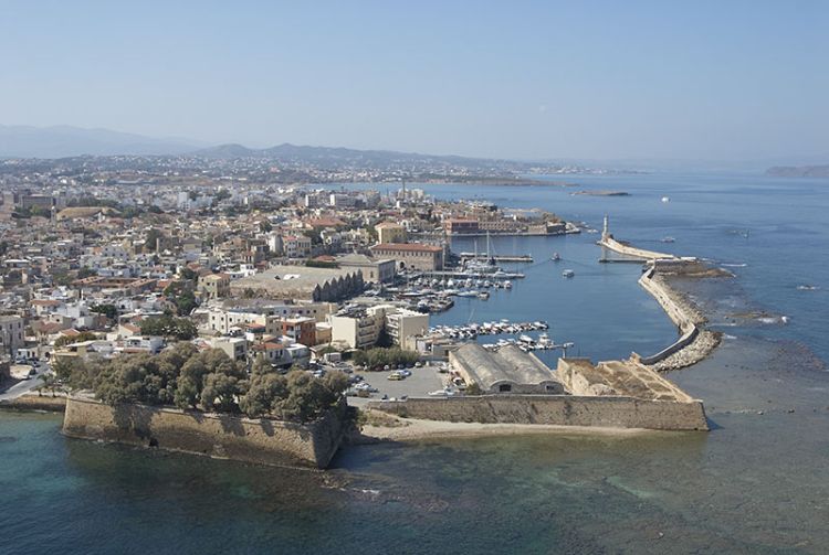 Chania sull'isola di Creta