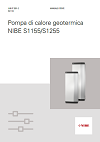 Scheda tecnica NIBE S1155 e NIBE S1255