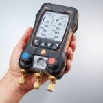 testo 550s: manifold digitale smart con blocco valvole a 2 vie