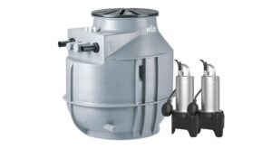 DrainLift WS 40E basic/mini3 V04/T06-540: stazione di sollevamento per acque grigie, nere e meteoriche