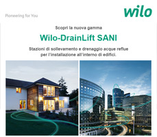 Riqualifica il tuo impianto sanitario con Wilo-DrainLift SANI 18