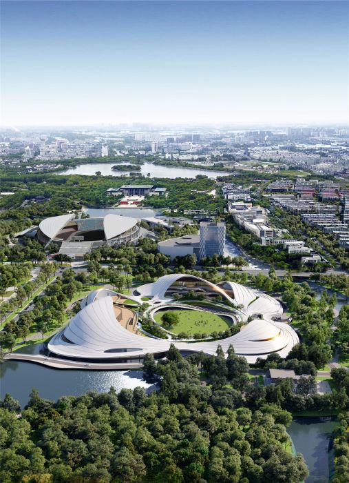 Jiaxing Civic Center, un nuovo concetto di spazio urbano