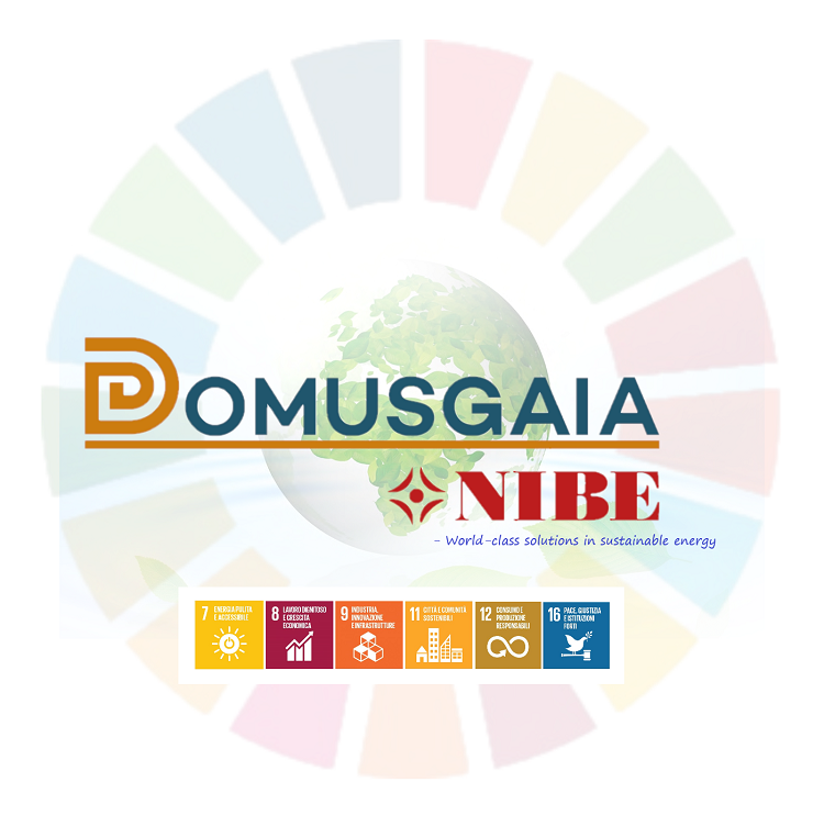 Domusgaia, concessionario unico in Italia di prodotti NIBE per la sostenibilità