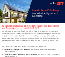 La soluzione di accumulo StorEdge per il Superbonus