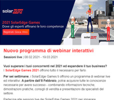 SolarEdge Games 2021