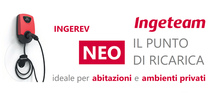 Arriva NEO, il caricabatterie domestico per veicoli elettrici