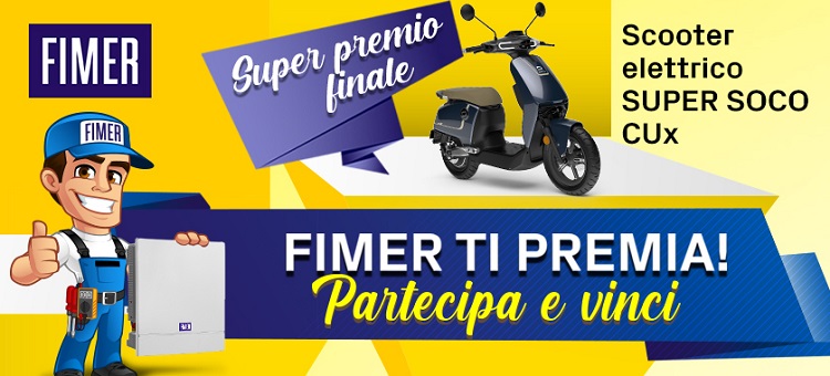 "FIMER ti premia": aperto il concorso a premi dedicato agli inverter PVS-10/33-TL