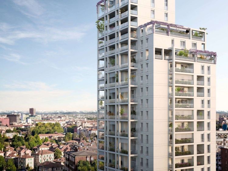 La torre alta e sostenibile di Milano