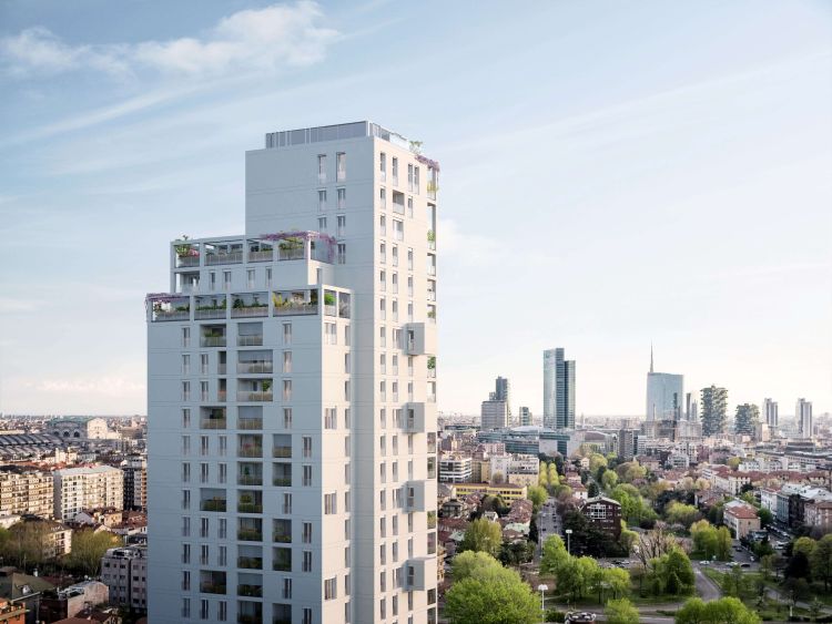 Torre Milano, Render degli ultimi piani