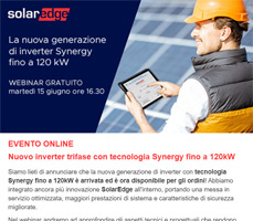 La nuova generazione di inverter Synergy è arrivata!