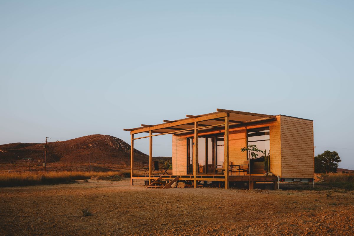 Glamping, una delle case realizzate da Koleliba