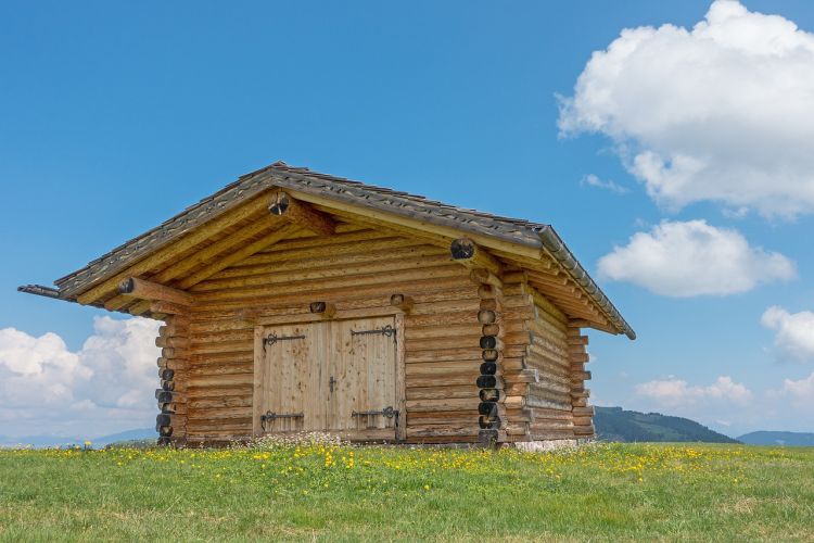 Case in legno, sistema costruttivo Blockhaus