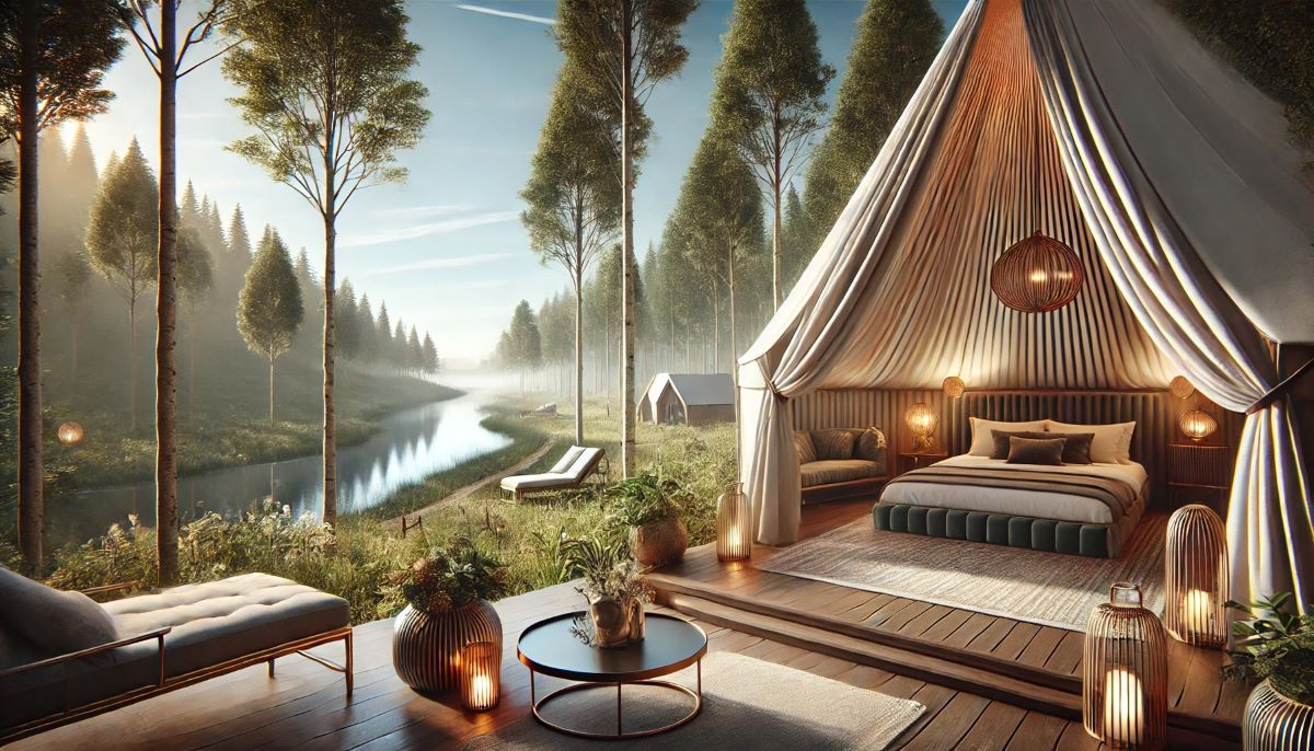 Glamping, tra natura, lusso e comfort