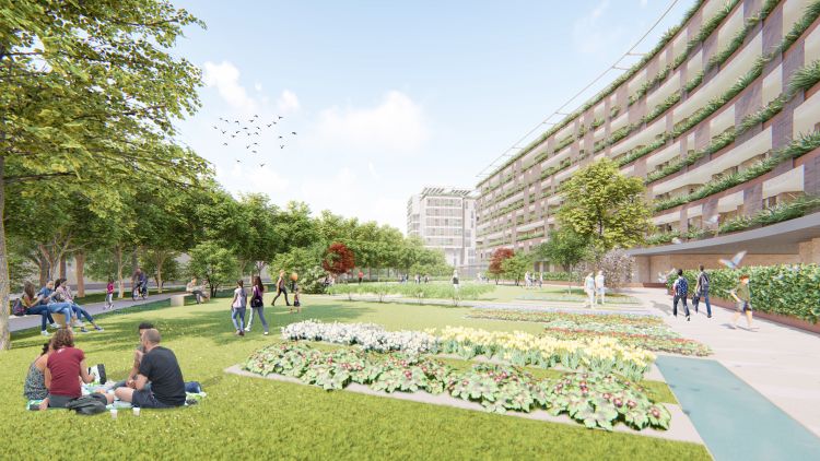 Lambrate Streaming: Le residenze previste dal masterplan e il parco