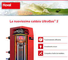 Nuova caldaia a condensazione UltraGas 2 16