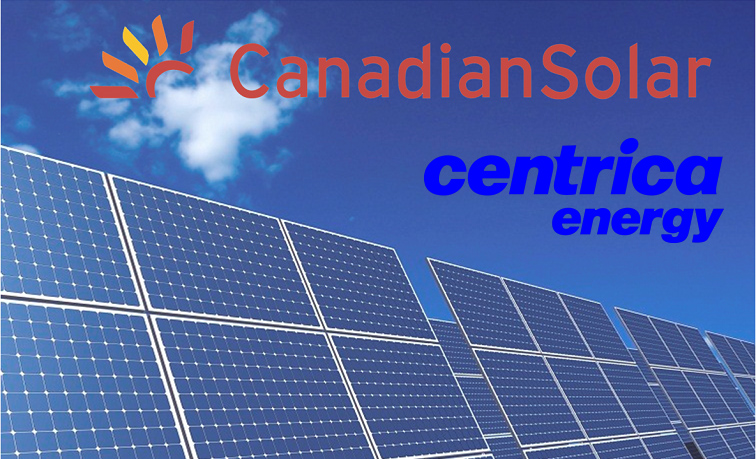 Canadian Solar e Centrica Energy Trading