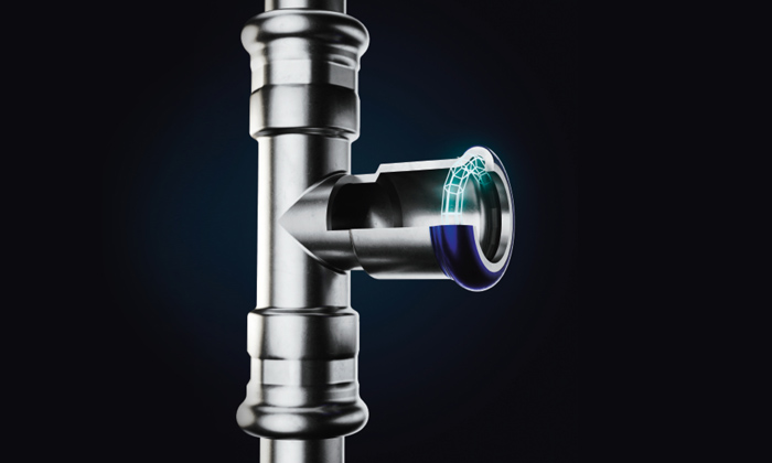 Uponor INOX: nuova gamma in acciaio inossidabile per le linee di distribuzione di acqua potabile