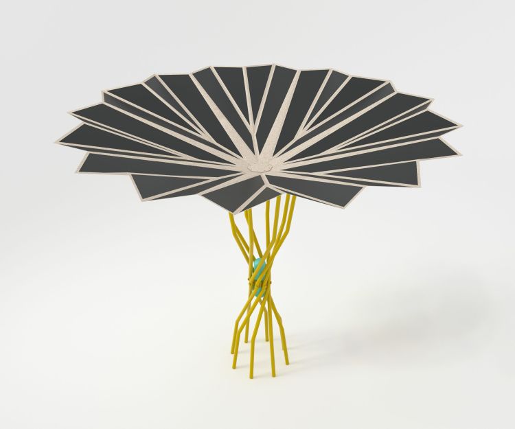 L'ombrellone dotato di pannelli solari design Carlo Ratti 