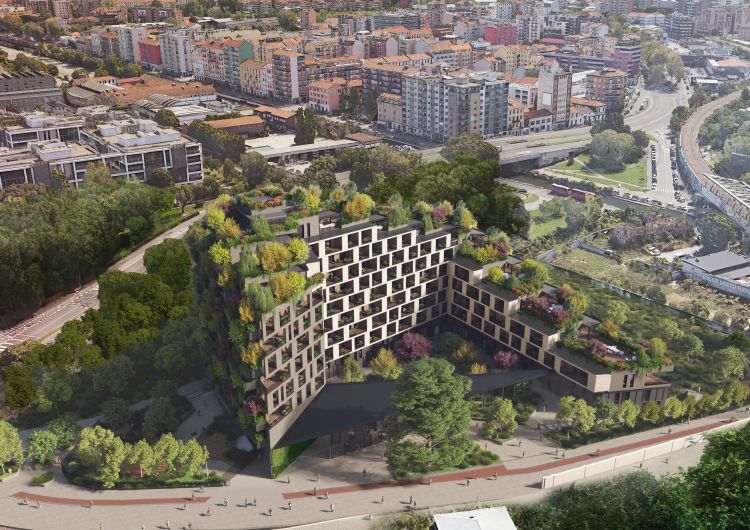 Milano, la corte verde di Boeri